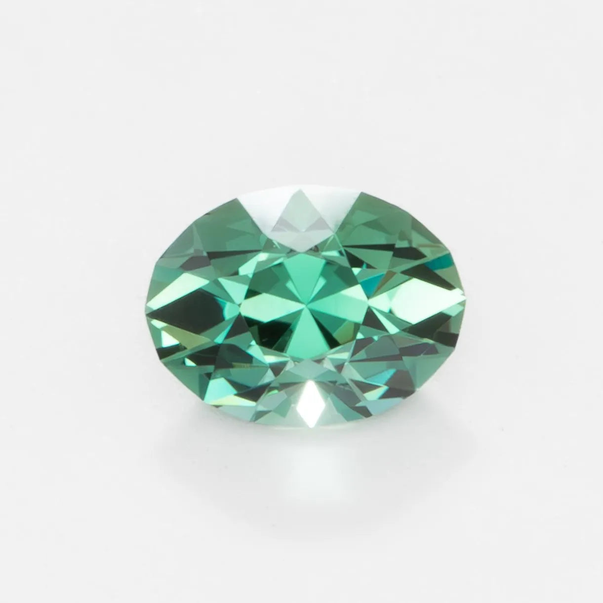 green lab sapphire antique oval