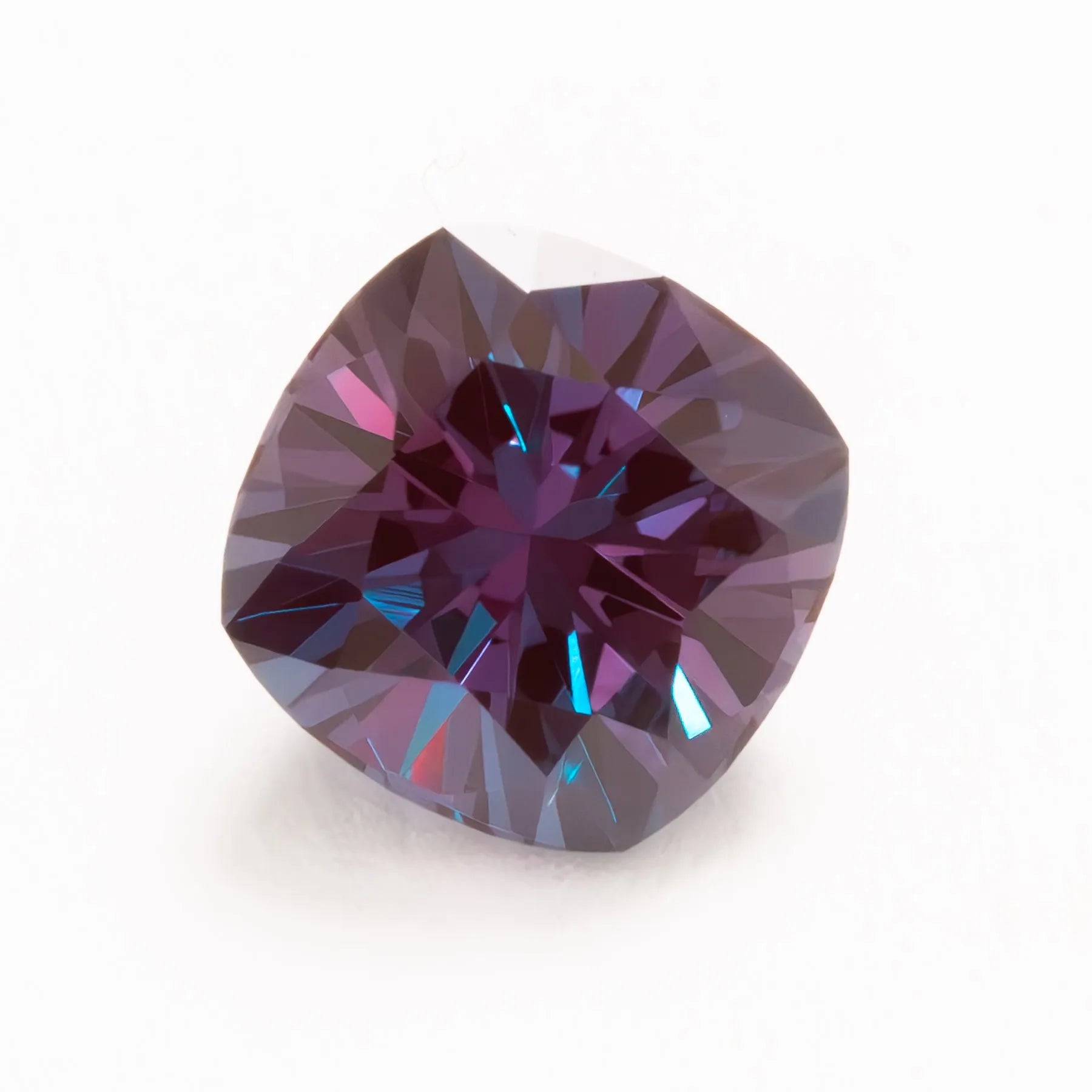 lab alexandrite nova cushion