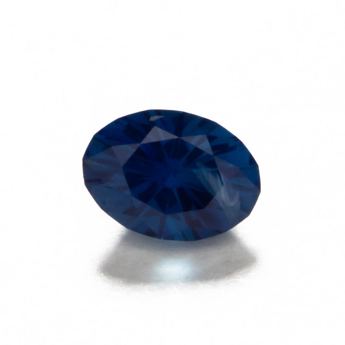 af0127 royal blue african sapphire oval