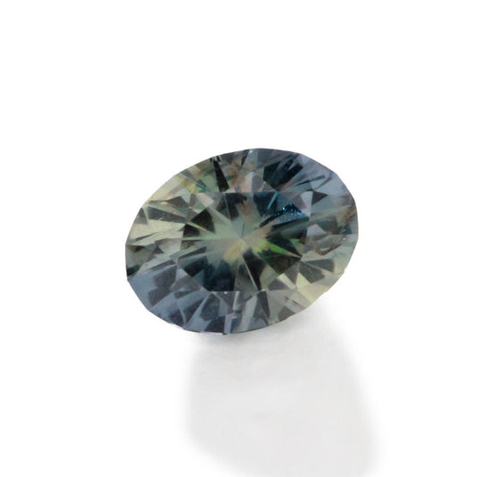 af0134 bi-color african sapphire oval