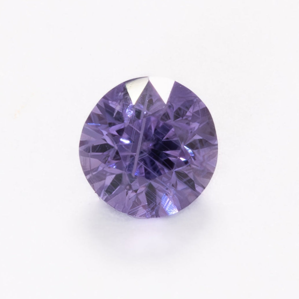 AF0139 purple umba sapphire round cut