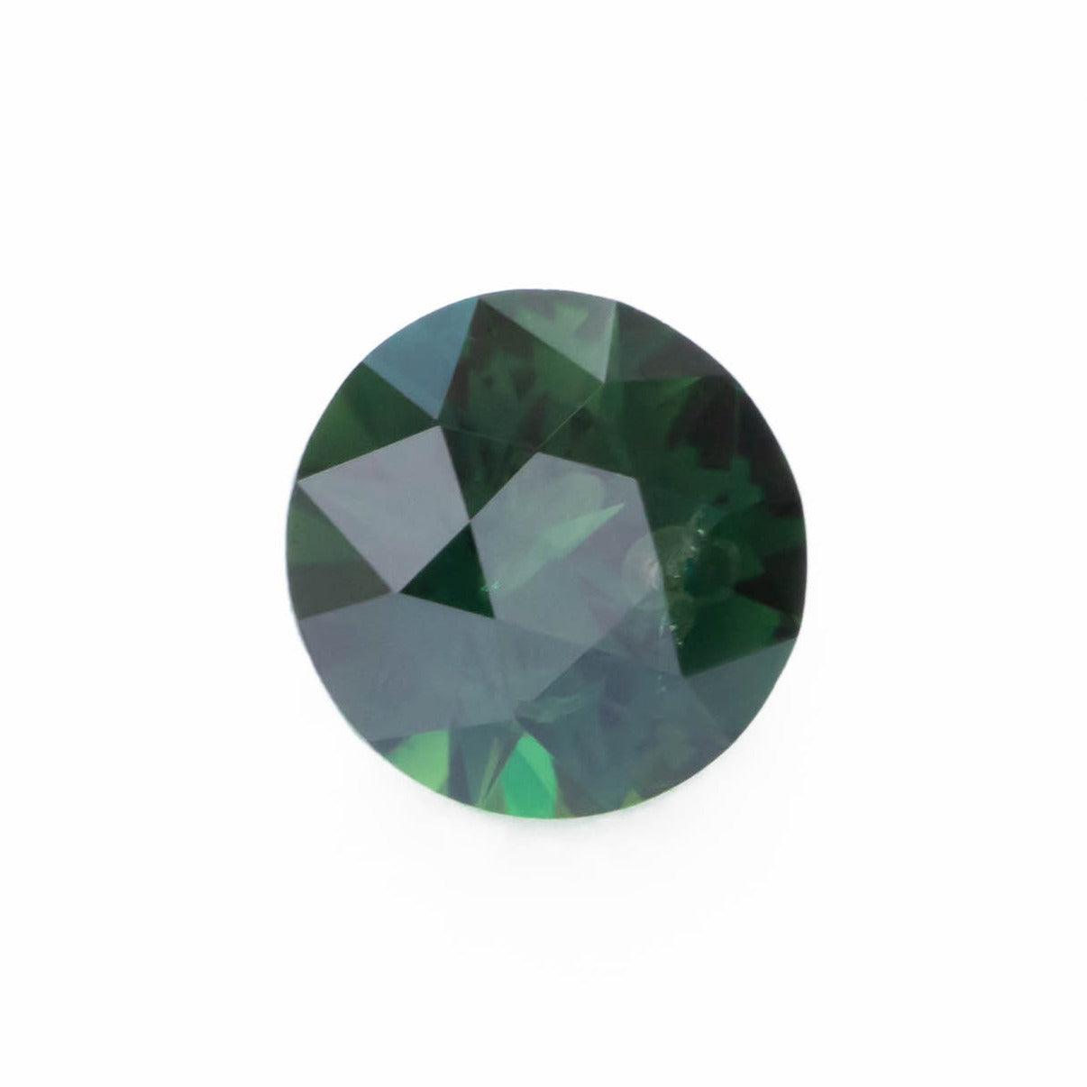 au0105 green australian sapphire round