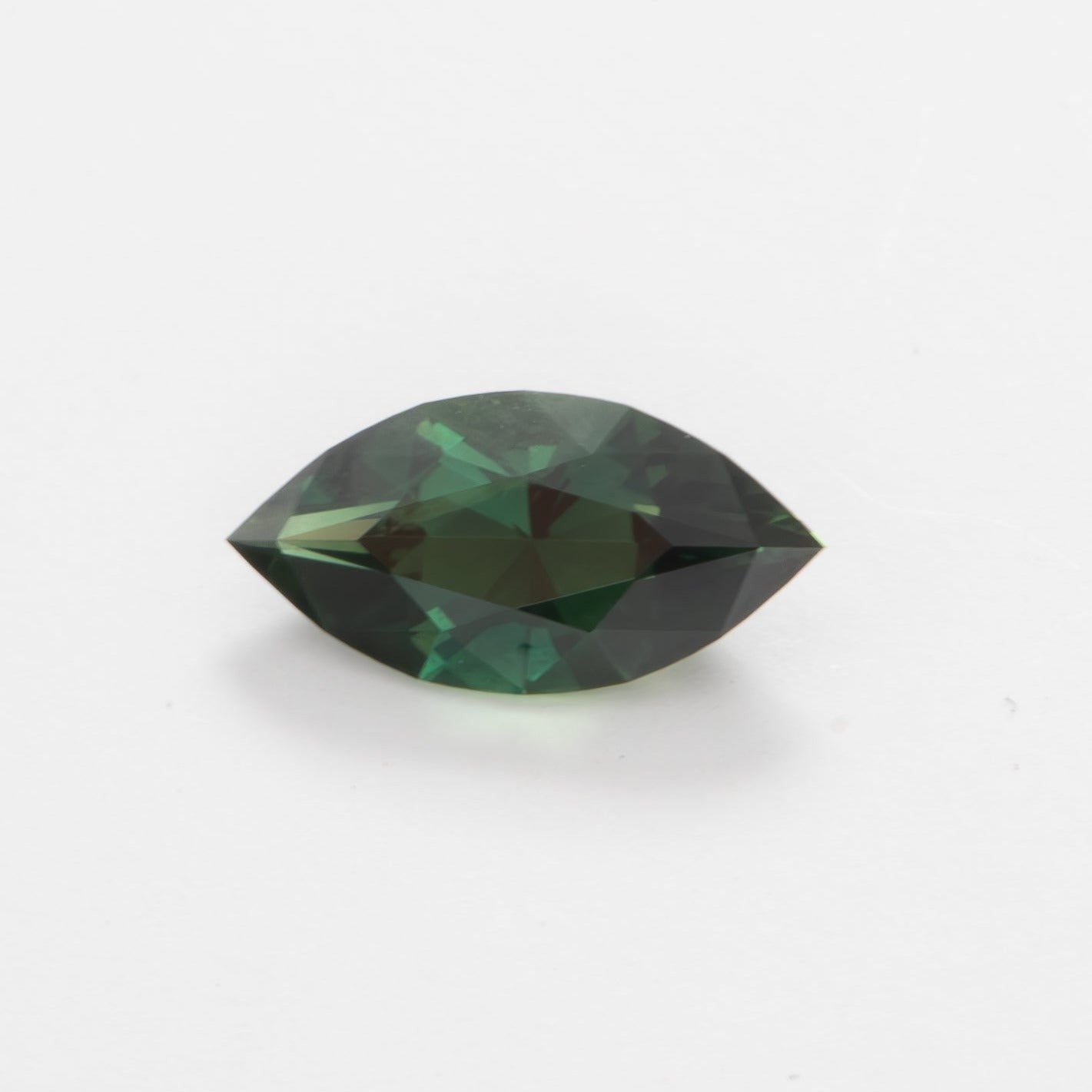 AU0126 green marquise australian sapphire