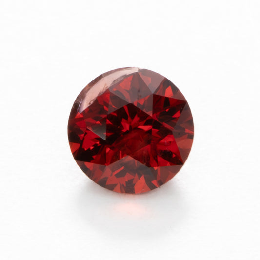 GR0112 red garnet round