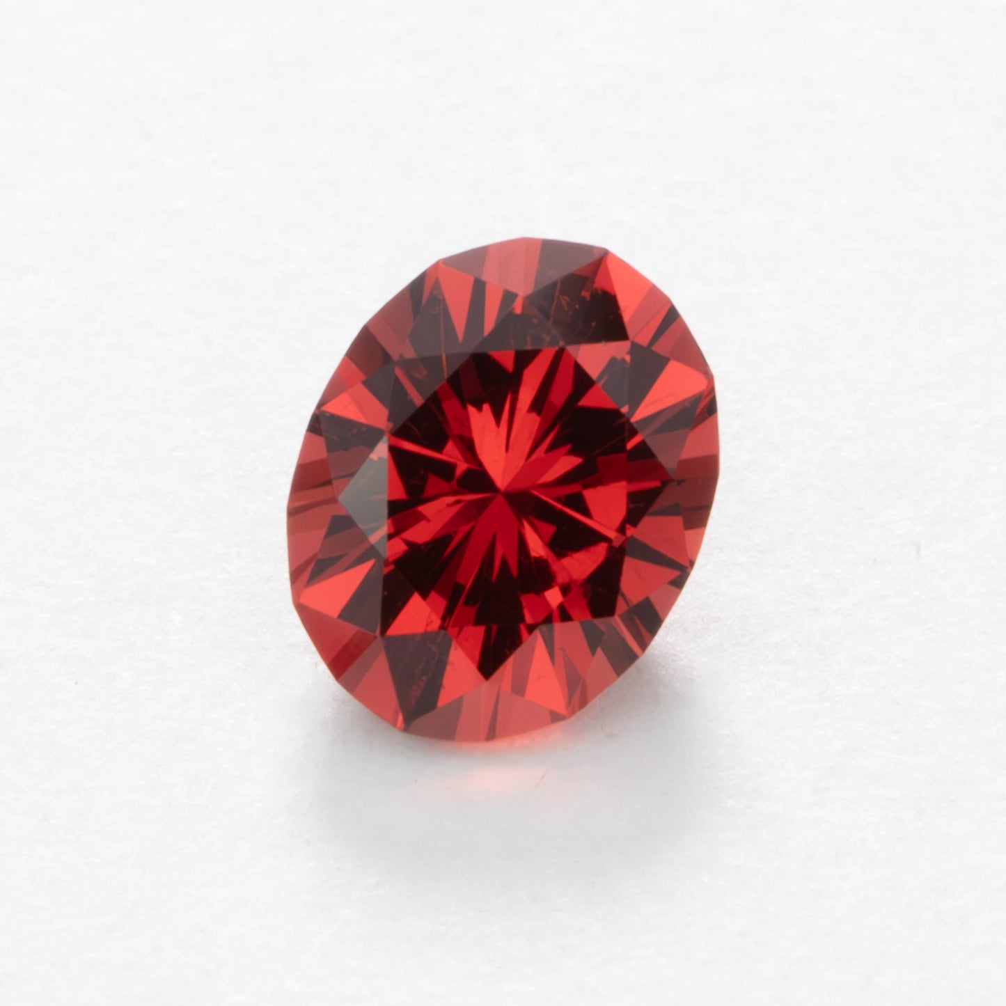 GR0114 red malaya garnet oval