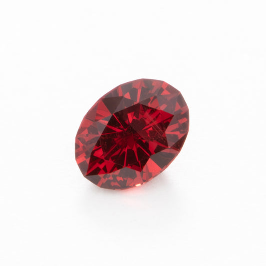 GR0115 red malaya garnet oval