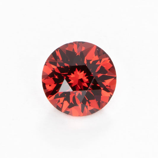 GR0122 red malay garnet round