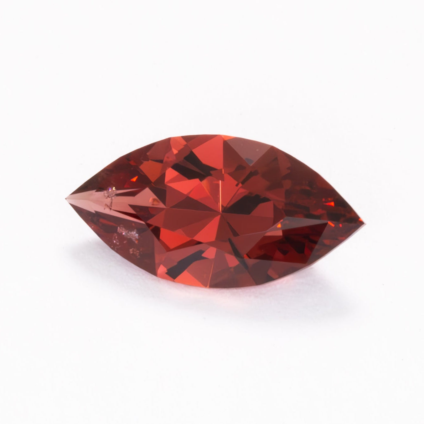 GR0126 red marquise garnet