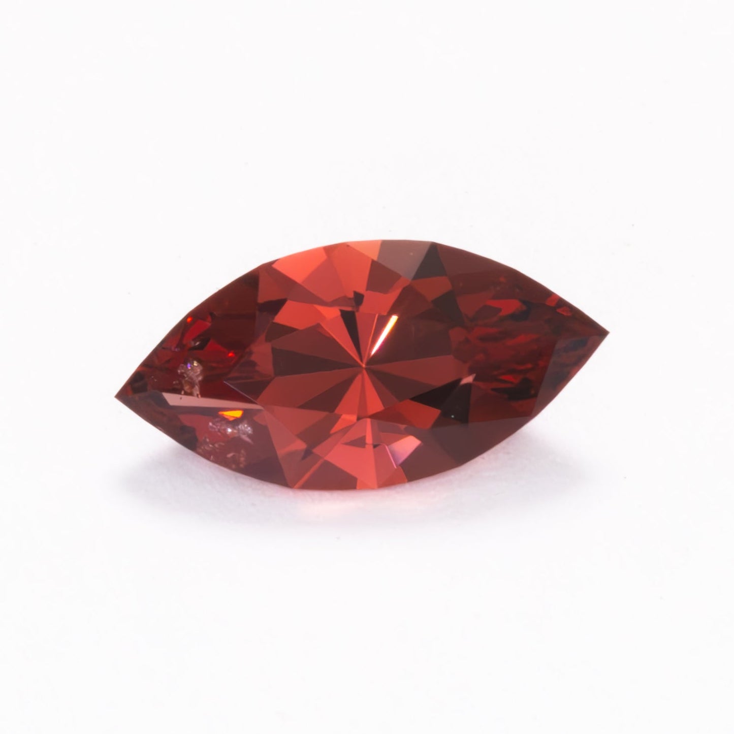 GR0126 red marquise garnet