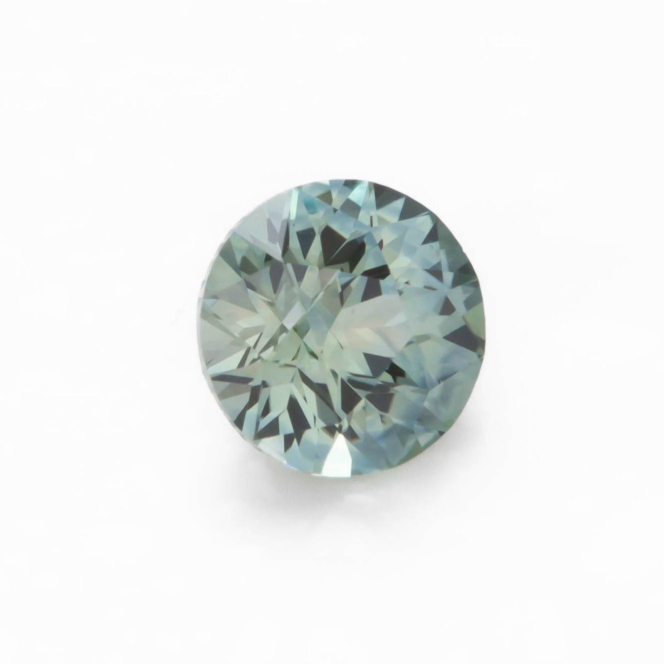 MS0138 light green montana sapphire round