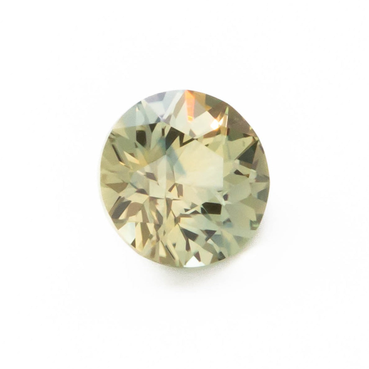 ms0147 yellow montana sapphire round