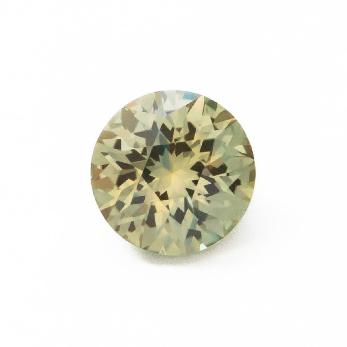 ms0147 yellow montana sapphire round