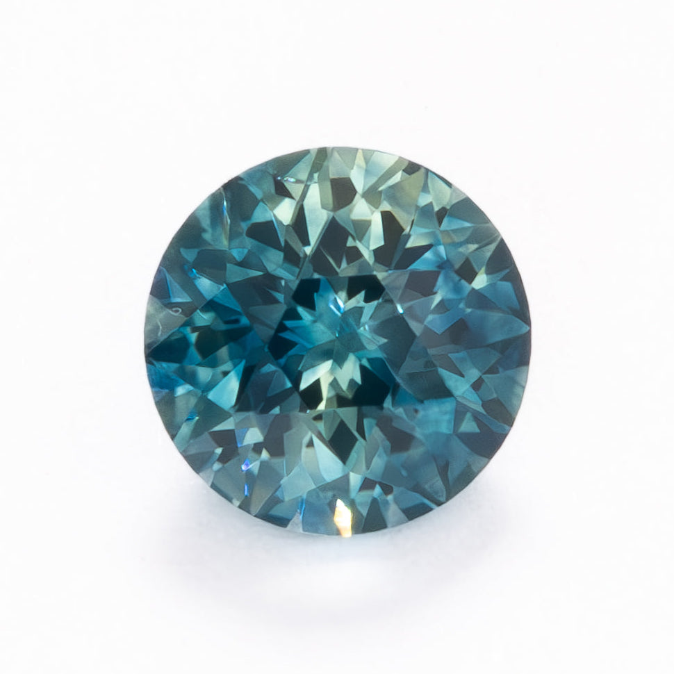 MS0191 medium blue round cut montana sapphire