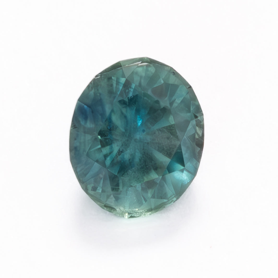 MS0192 teal montana sapphire oval