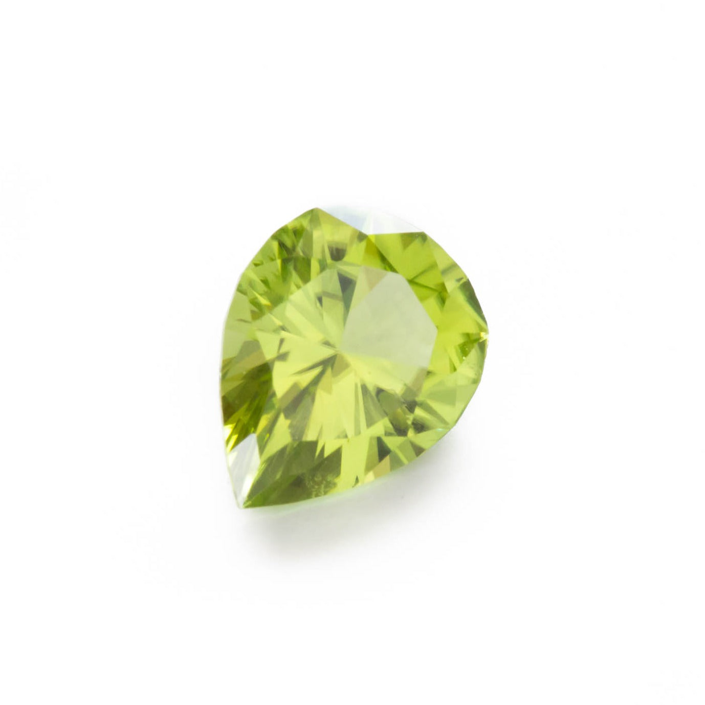 PD0109 green pear peridot