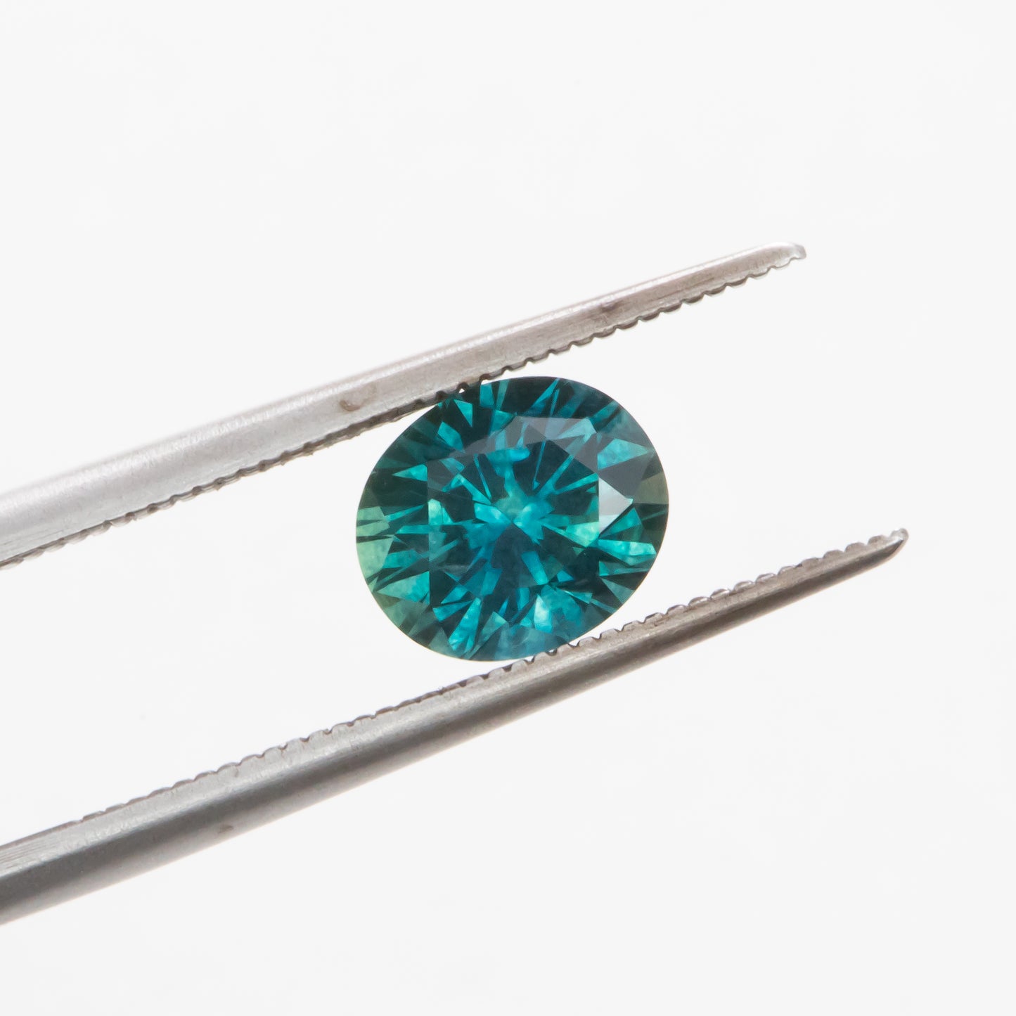 PSH0517 teal oval montana sapphire