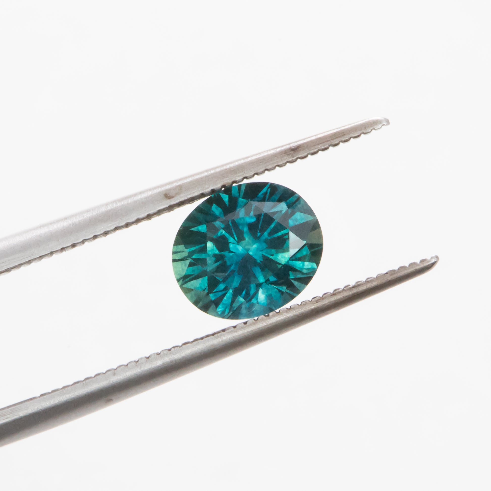 PSH0517 teal oval montana sapphire