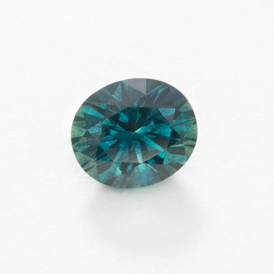 PSH0517 teal oval montana sapphire