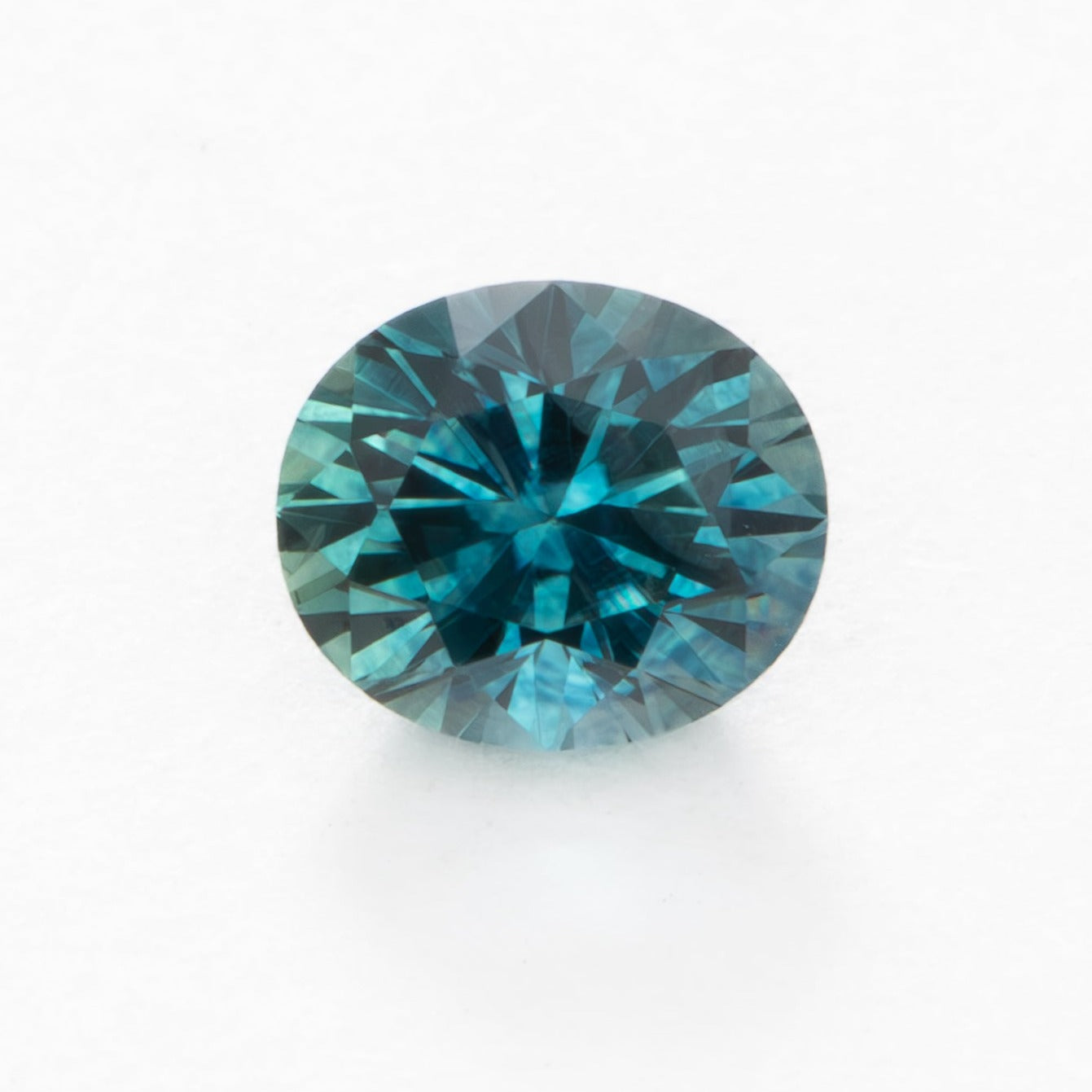 PSH0583 vibrant blue oval montana sapphire