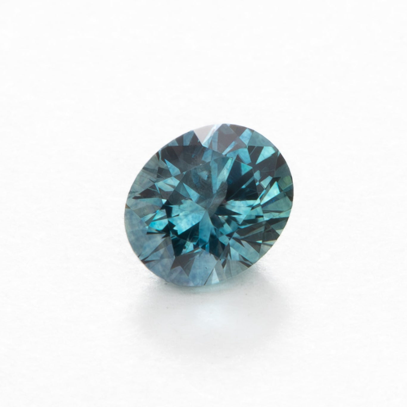 PSH0603 rich blue oval montana sapphire