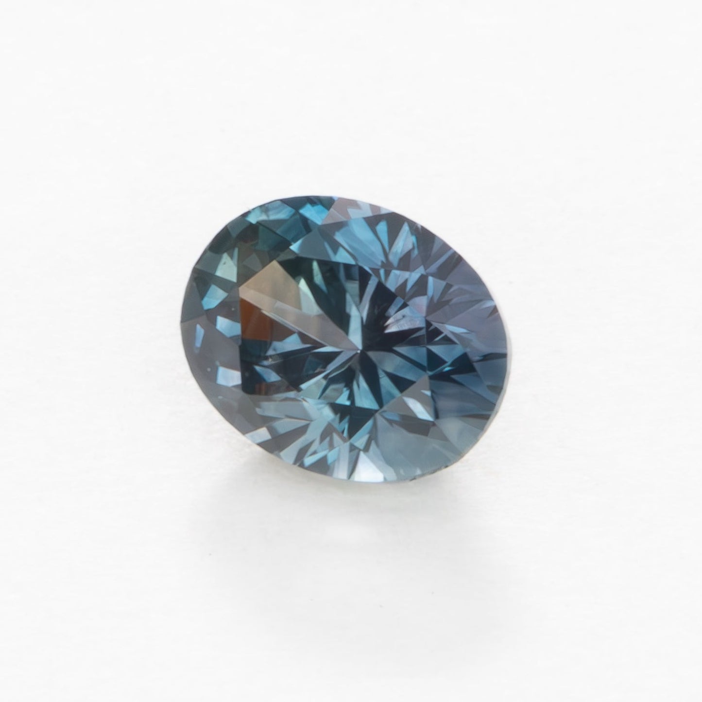 PSH0637 rich blue oval montana sapphire