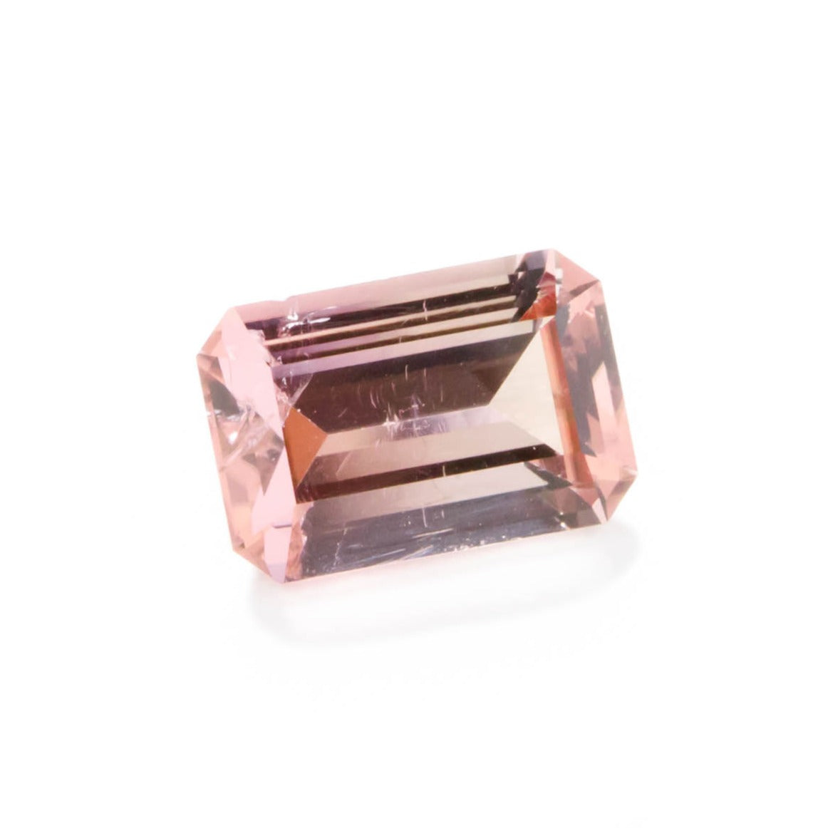 tl0115 pink step cut tourmaline