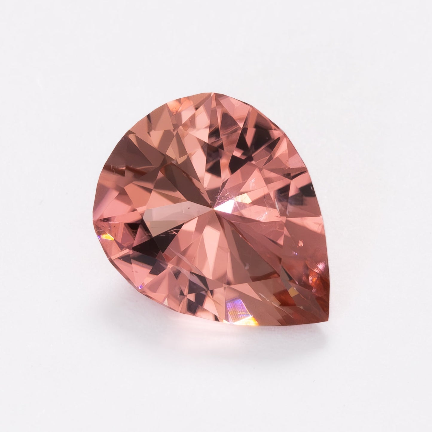 TL0120 pink orange pear tourmaline