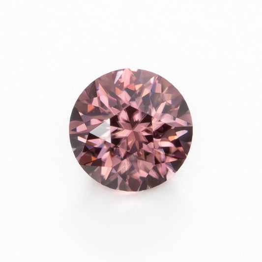 ZR0131 pink zircon round