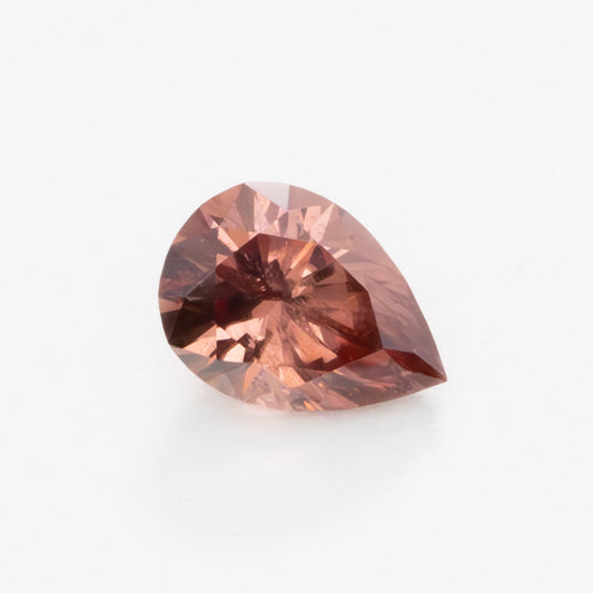 ZR0132 rich pink zircon pear