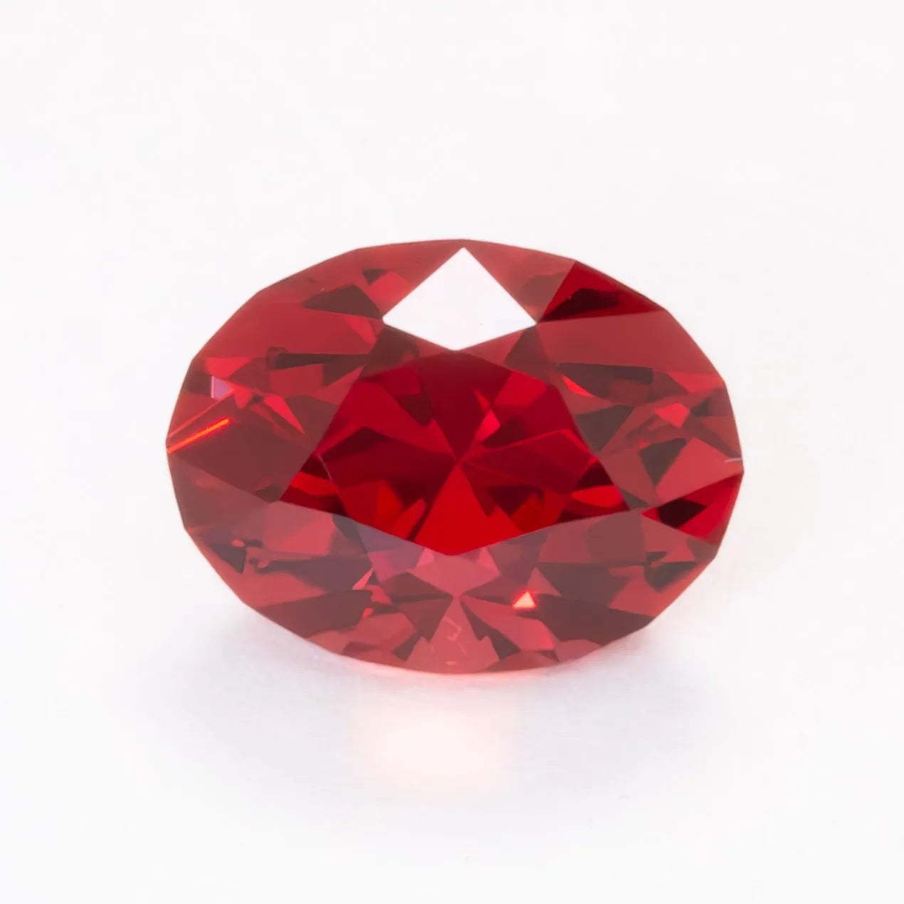 Ruby Lab Sapphire Antique Oval