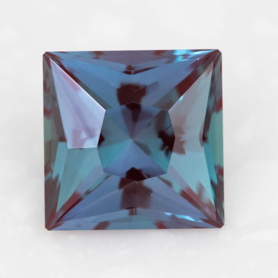 lab alexandrite princess cut