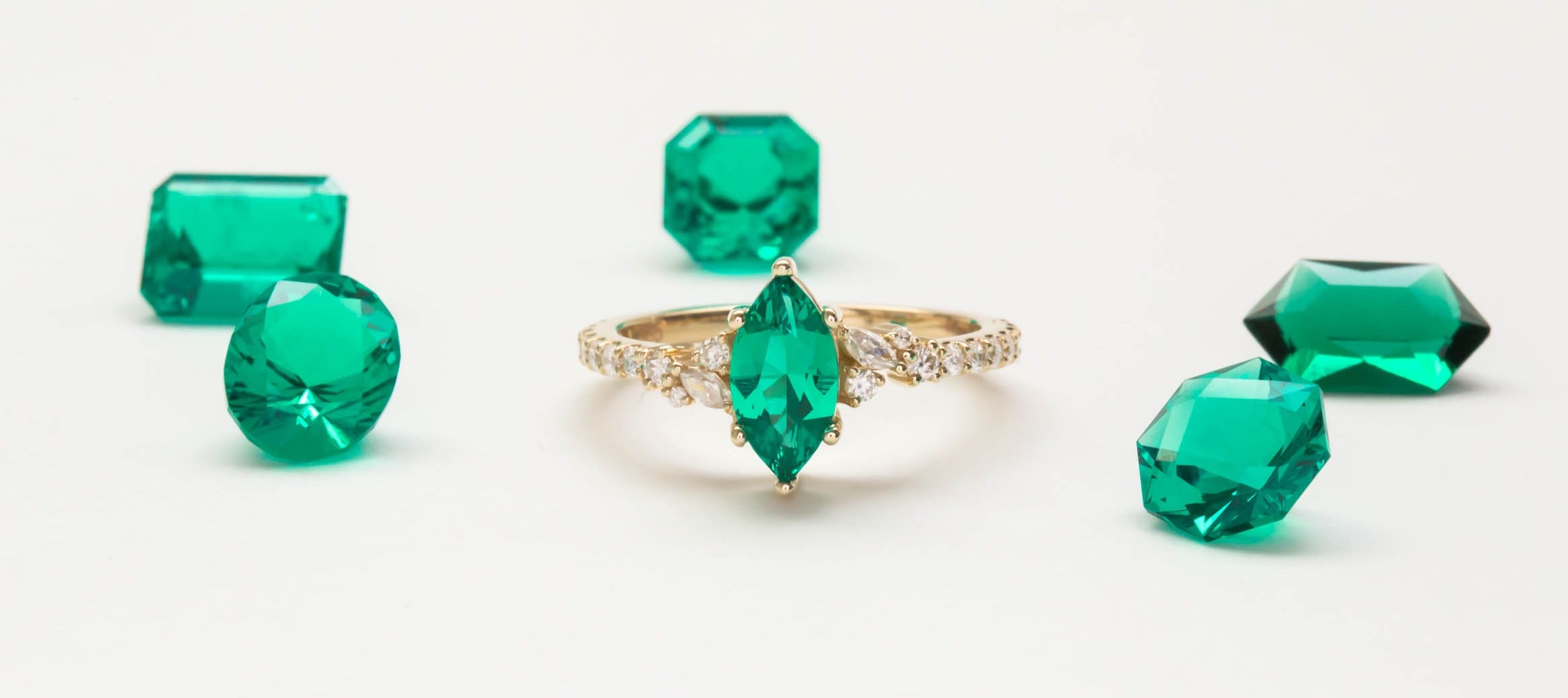 lab emeralds loose and rachelle nature inspired emerald ring