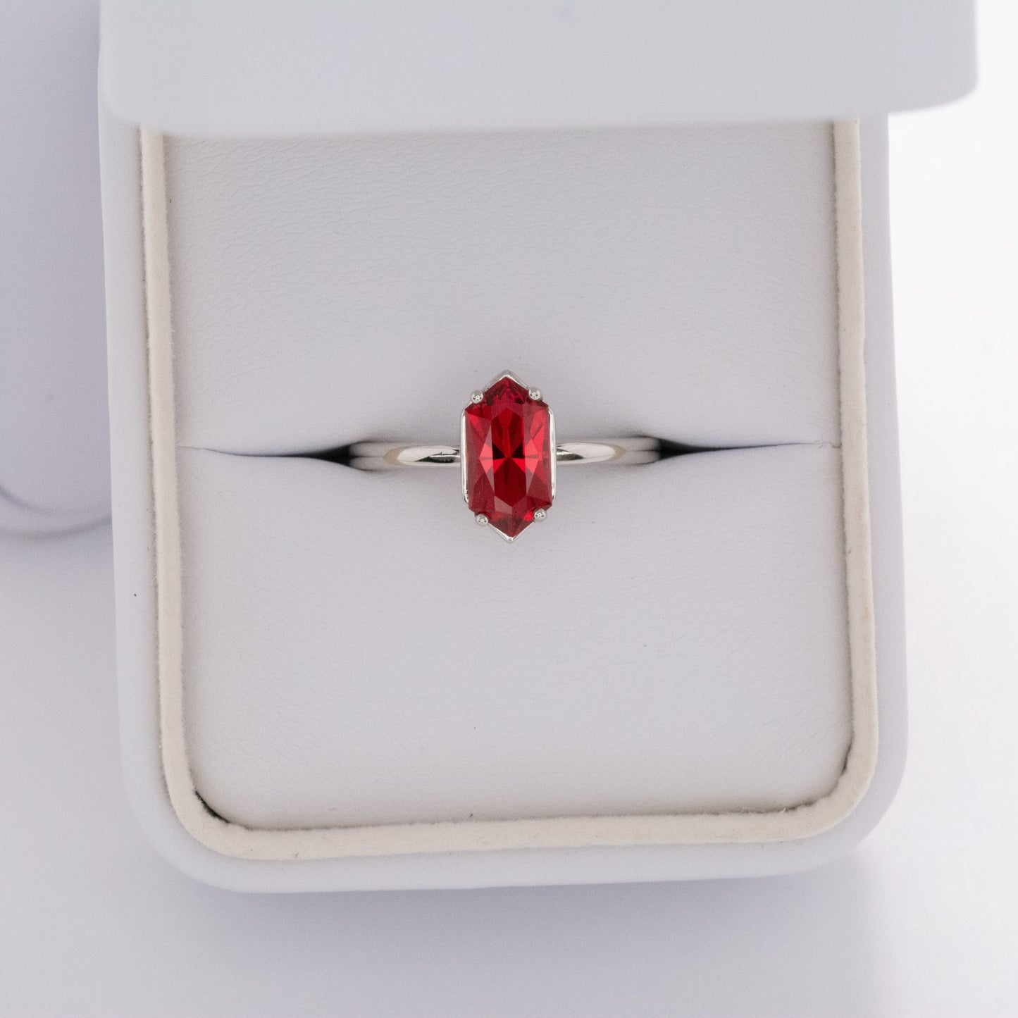 lab ruby paris dutch marquise solitaire ring