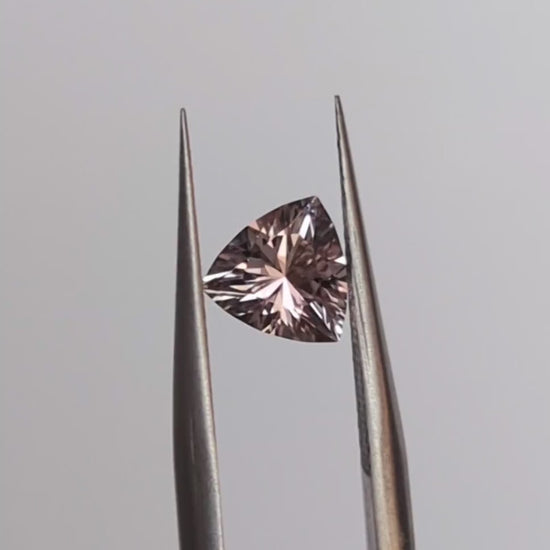 tl0118 pink tourmaline trillion